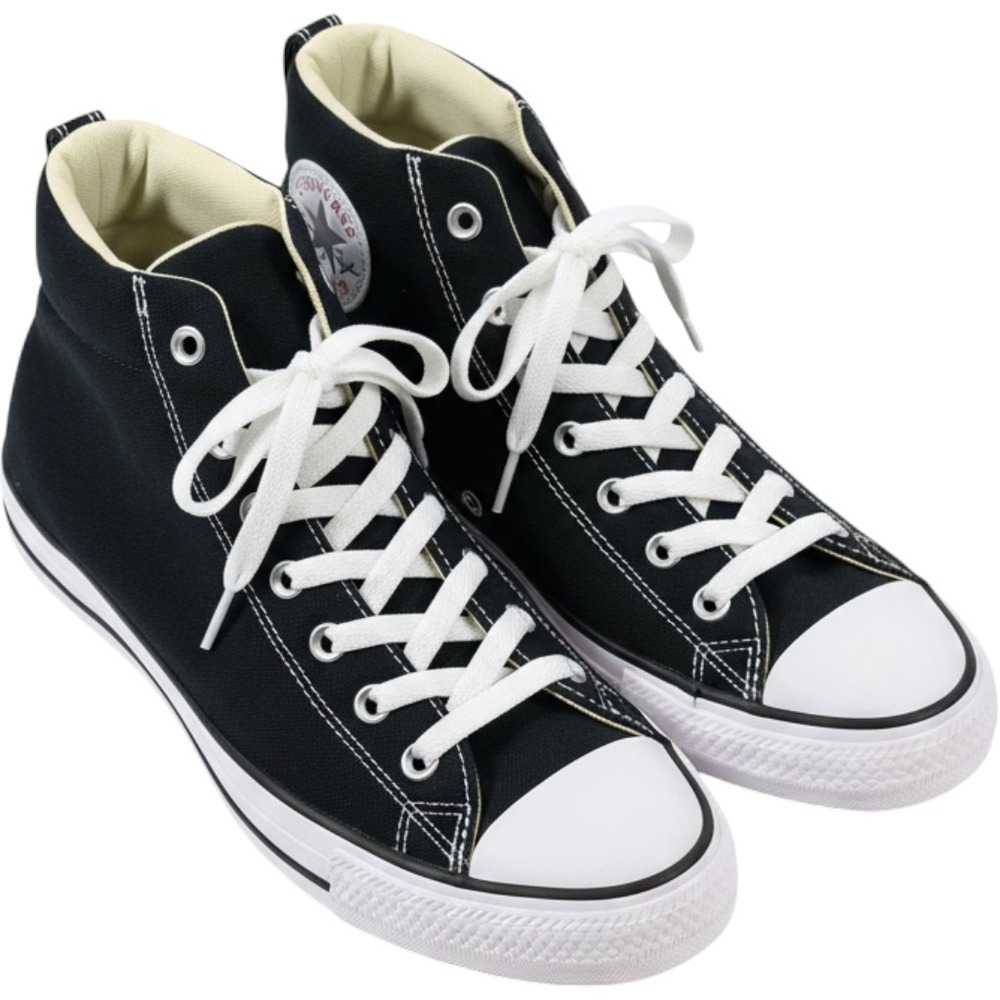 Converse Chuck Taylor All Star Street Mid Black 149545F Mens 11.5 Womens 13.5